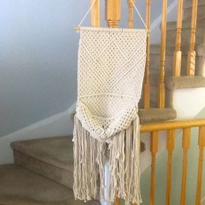 Wool-like Macrame, new